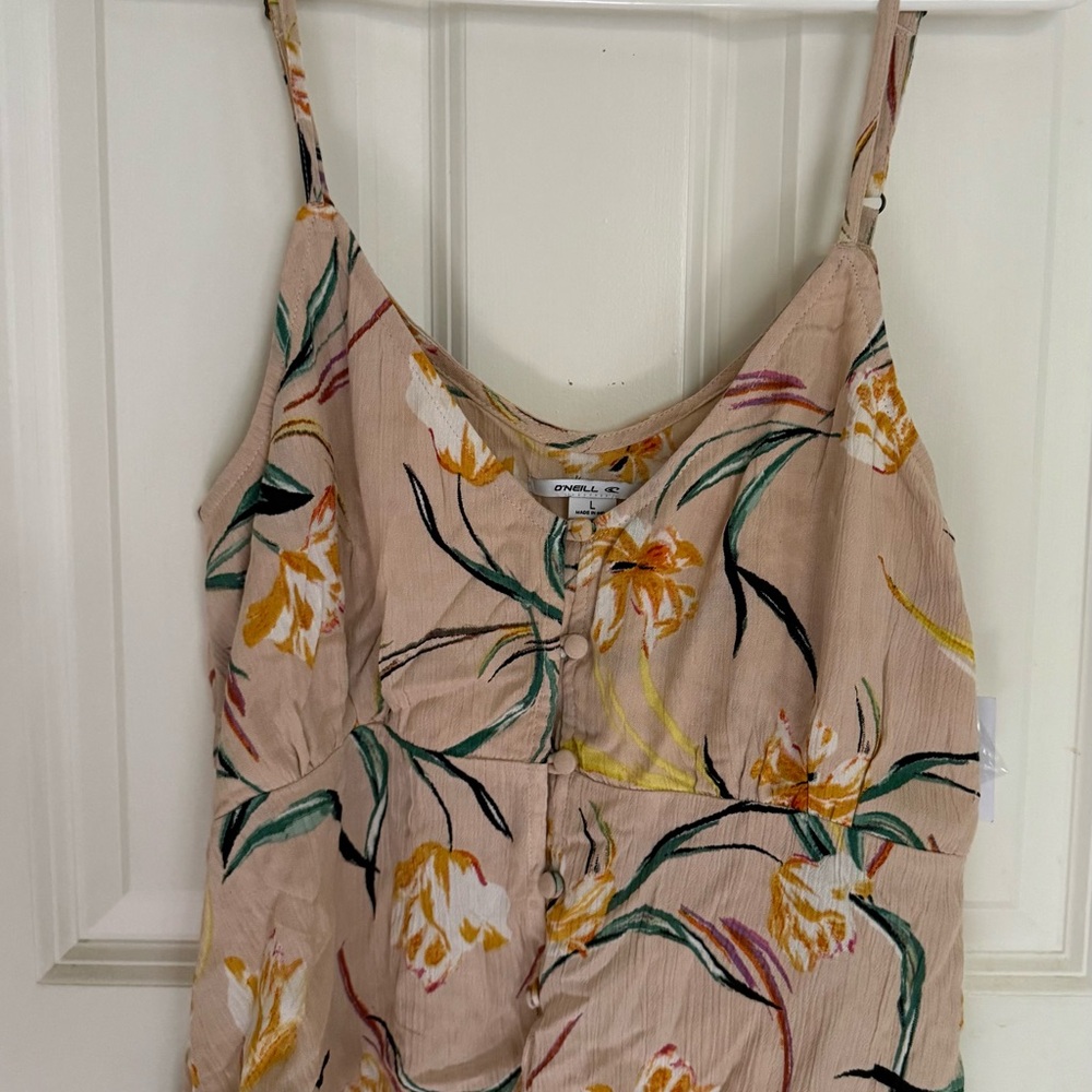 O'Neill Beige Floral Camisole